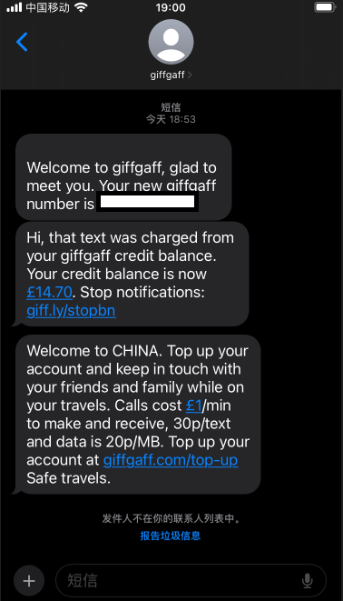 [保号卡]英国 Giffgaff 国内激活流程介绍